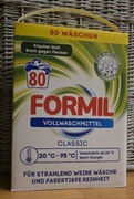 Proszek do prania uniwersalnego Formil 80 prań z Niemiec