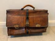 Stara skórzana torba