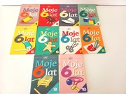 Moje 6 lat książki do zerówki dla przedszkola przedszkolaków 1-10sztuk