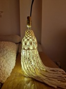 Lampion lampka wazon makrama