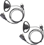 COODIO 2x Zestaw słuchawkowy z mikrofonem D-Shape do Midland