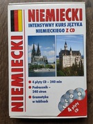Intensywny KURS NIEMIECKI Podręcznik 4 CD TABLICE GRAMATYCZ klucze do ćwicz