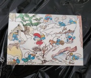 prl smurfy bajka smerfy pocztówka karta pocztowa kolekcja nr 378