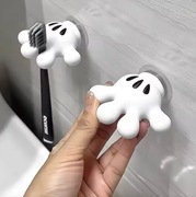 Uchwyt na szczoteczki Mickey z przyssawką | Łazienkowy hak wielofunkcyjny