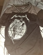 Koszulka metallica croop oversize