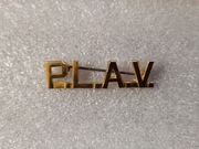 Przypinka - US Army - PLAV "Polish Legion Of American Veterans" - 1 szt