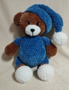 Miś przytulanka szydełkowy handmade