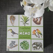 Gra pamięciowa MEMO dżungla 