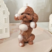 Świeca z wosku sojowego pudel pudelek