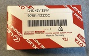 Toyota Żarnik Xenon D4S  Oryginał 90981-YZZCC