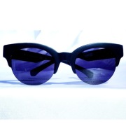 Okulary Calvin Klein Jeans CKJ7855 002 czarne polaryzacja sunglasses ck