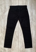 Levi’s 511 Męskie Spodnie Jeansy Black Czarne W32 L32 100% Bawełna Nowe !
