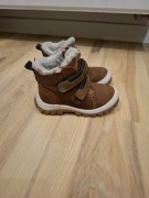 buty skórzane botki brązowe trzewiki trapery skóra Lasocki zimowe na zime