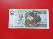 Banknot seria AZ 3073511, 2016 rok