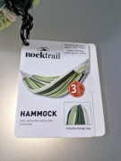 Hamak Rocktrail Duża Wygodna Przestrzeń do Odpoczynku 200x100cm-150KG!