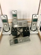 Zestaw bezprzewodowy Panasonic KX-TG7120E z 4 słuchawkami 