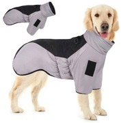 Kurtka Zimowa Dla Psa Ciepła Wodoodporna Wiatroszczelna Rozmiar XL