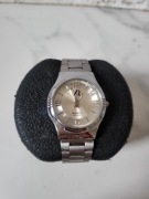 Vintage AR Quartz  H1285 34 mm Srebrna Bransoleta Klasyk Basic Unisex 