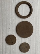 stare żeliwne krążki do kuchni kaflowej