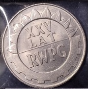 20 zł 25 lat RWPG Polska PRL 1974 rok