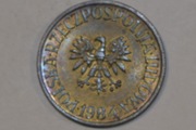Moneta 5 zł 1984 rok. Nie czyszczona 