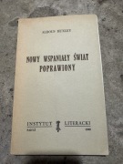 Aldous HUXLEY NOWY WSPANIAŁY ŚWIAT POPRAWIONY