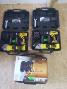 SZLIFIERKA KĄTOWA AKU 125MM+ WKRĘTARKA AKU 20V/3Ah