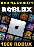 ROBLOX 1000 ROBUX 1000 RS ROBUXY KOD DOŁADOWUJĄCY GIFT CARD POLSKA EUROPA