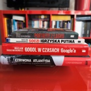 Książki o Rosji w idealnym stanie za grosze