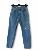 Niebieskie jeansy Zara woman premium denim collection 8246/241/400 34