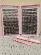 Rzęsy bondingowe zestaw z pensetą szczoteczką i seal&bond