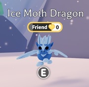 ROBLOX ADOPT ME Ice Moth Dragon