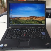 Lenovo T61,T7300,2,0 GHZ14",4 RAM,256 HDD