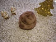 Elegancka czapka z norek 