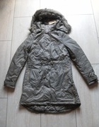 Nowa kurtka John Baner parka futerko 34,XS oliwka