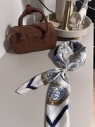 Jedwabna apaszka chusta 70x70 cm nowa 