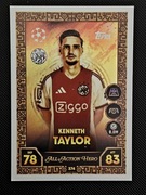 Match Attax 2025/2026 KENNETH TAYLOR nr.374 ( Ajax  ) ALL ACTION HERO