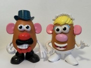 Toy Story mr Potato Pan i Pani Bulwa ziemniaki para młoda ślubna