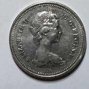 5 cents 1979 bez znaku menniczego Elżbieta II Kanada