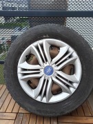 4x opona Falken Eurowinter HS01 195/65R15 91T 4mm 2020r + felgi stal!