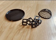 Krewetki krewetkarium karmnik, kostki cube, kopułka na mech 