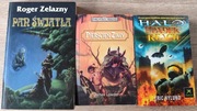 3 książki Wydawnictwa ISA. Pan światła, Pieścień zimy, Halo. Upadek Reach