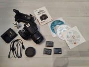Canon EOS Rebel T5 EOS 1200D wraz z akcesoriami i torbą