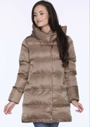 puchowa bezowa kurtka