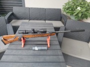 Wiatrówka Weihrauch HW98, 4.5mm, kufer, tłumik, serwis