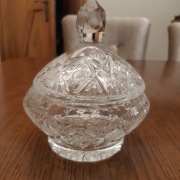 Kryształowa cukiernica, bomboniera PRL