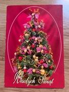 Kartka Świąteczna Prl