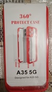 Samsung A35 5G 360' Protect Case. Dwustronne etui chroni ekran telefonu ...