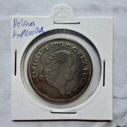 Stara Moneta Polska Złotówka Król Stanisław August Poniatowski 1766 r. 