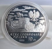 10 zł 2003 GEN. STANISŁAW MACZEK / SREBRO Ag925 / NBP / UNC / KAPSUŁA